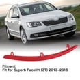 thumbnail image 4 of Rear Bumper Reflector,  Nighttime Driving Rear Bumper Reflector Strip Red Lens for  Facelift 3T 2013 To 2015, 4 of 7
