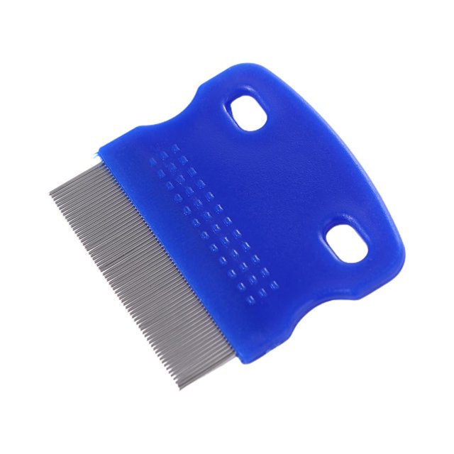 Peine para el pelo de perro Peine para el pelo de gato Peine portátil para el cuidado de mascotas Cepillos para eliminar el pelo de pulgas El tamaño es adecuado