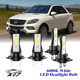 thumbnail image 1 of Compatible con Mercedes-Benz ML350 2003-2015 Kit de bombillas LED para faros (combo de luz alta y baja) (Paquete de 4), blancas 6500K 10,000LM súper brillantes, plug and play, 1 of 10