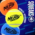 thumbnail image 2 of Nerf Dog Toys Squeaky Tennis Ball Dog Toy, 2 inch, 3 Pack, 2 of 9