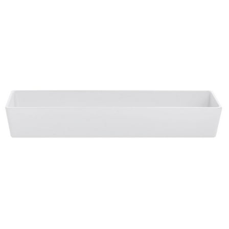 HUBERT® Melamine 1/2 Size Long Pan - 19 3/8" L x 5 4/5" W x 3" H