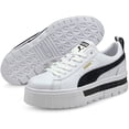 thumbnail image 2 of PUMA Mayze LTH White Black 8.5 B (M), 2 of 3