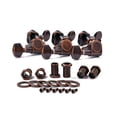 thumbnail image 4 of Clavijas cerradas completas Cuerdas electrónicas Sintonizador de guitarra Teclas de equipos de cuerda Accesorios de instrumentos musicales Suministros de instrumentos musicales 6 piezas Eigraketly OD003130-00, 4 of 7