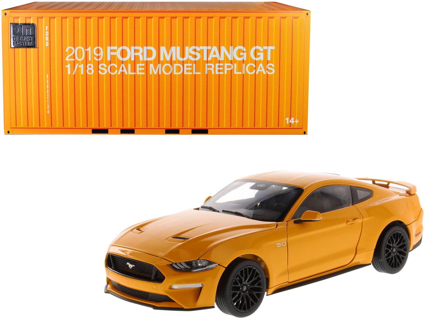 Need For Speed 2019 Ford Mustang GT 5.0 Diecast Model Racing Car Boy Best Gift 