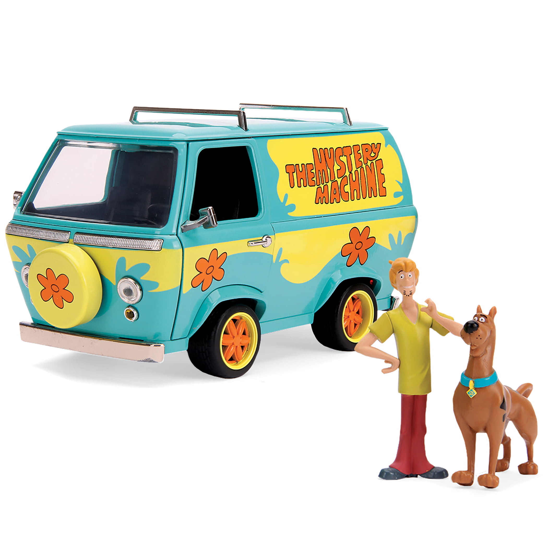 Scoob Mystery Machine Van Lights & Sounds8 Figures Scooby Doo Shaggybubbles for sale online 