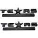 thumbnail image 1 of Emblema 3D Texas Edition totalmente negro, 2 unidades, compatible con Chevy S, 1 of 5