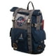 thumbnail image 1 of Mochila NASA Roll-Top Bioworld Azul Marino/Gris Poliéster, 1 of 4