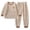 C-Coffee82, variant on DHFJKG Boy Girl Striped Fuzzy Winter Outfit 2 Piece Sets Long Sleeve Crewneck Pullover Elastic Waist Ankle-Tied Pants Home Relaxation Outfits For Kids 3-16 Years Old Leisure Outfit
