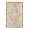 thumbnail image 7 of Unique Loom Renaissance Collection Area Rug - Roma (5' 3" x 8' Rectangle Tuscan Yellow/Navy Blue), 7 of 7