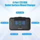 thumbnail image 4 of Cargador de Pared con USB de 12 V y 4 Puertos de 78 W, Doble PD de 36 W y Doble QC3.0 de 18 W con Interruptor de Botón., 4 of 5