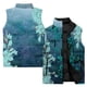 thumbnail image 3 of Chaleco aislante con flores para hombre, chaquetas de invierno frescas para hombre, abrigo cálido duradero con rosas y plantas, ropa barata para hombre, chaquetas de plumas para hombre 2024, 3 of 4