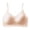 Beige# bras for women, variant on Wireless Bras for Women Elastic Spaghetti Straps Jelly Bras Full Coverage Push Up Soft Breathable Everyday Bralettes Khaki M