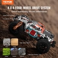 thumbnail image 2 of Coche a control remoto VEVOR a escala 1:14 RC todo terreno 4WD para niños, 2 of 9