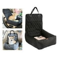 thumbnail image 1 of Transpirable Perro Asiento de Impermeable Espesado Lavable con Correa de Seguridad de Perrito Plegable para Las Otros negro Colco Asiento elevador, 1 of 8