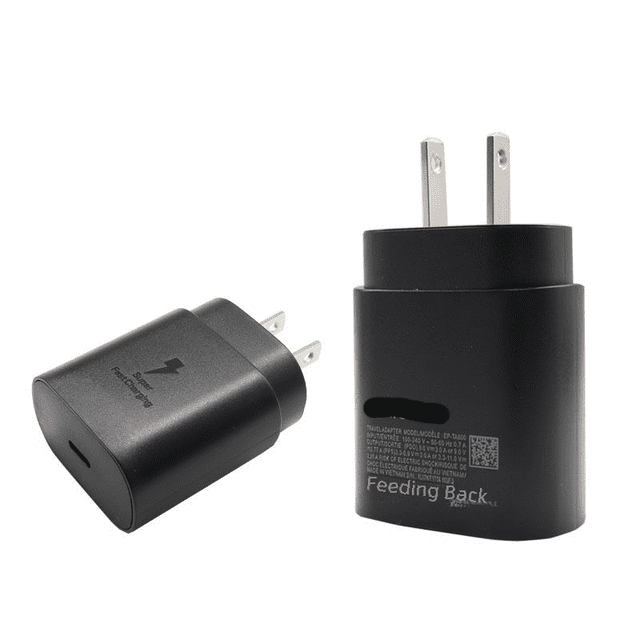 Para cargador de teléfono móvil Samsung S20 tipo C 25W EP-TA800PD cabezal de carga rápida