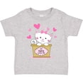 thumbnail image 3 of Inktastic Kitty Nana Loves Me Girls Toddler T-Shirt, 3 of 5