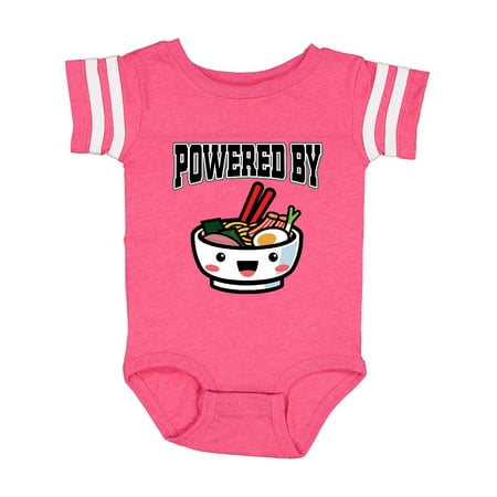 

Inktastic Powered By Ramen Cute Noodles Gift Baby Boy or Baby Girl Bodysuit