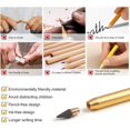 thumbnail image 3 of LAICAIW 2 Pcs Crayon Sans Encre en Métal, Crayon Infini, Crayon Éternel Réutilisable, Crayon à Plume Remplaçable avec 2 Pointes Remplaçables pour Écrire Dessiner Étudiants Maison Bureau Fournitures Scolaires (Or et Rose), 3 of 7