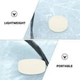 thumbnail image 3 of DEEPCRAFF 5Pcs Lightweight Ice Hockey Training Pucks Light Yellow Plastic for Accurate Shots and Passing, 3 of 8