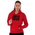 thumbnail image 4 of Greater Than Ever Before Motivational Unisex Plus Fleece Graphic Hoodie Brisco Brands 3X, 4 of 5