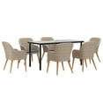 thumbnail image 4 of vidaXL Patio Dining Set Outdoor Dining Set Table and Chair Set for Garden, 4 of 33