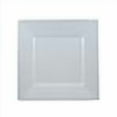 thumbnail image 3 of Maryland Plastics Plastic 9.5" | White | Simply Squared | 10 Pcs. Plate, 3 of 4
