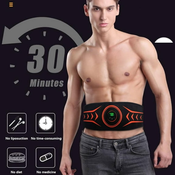 Qliuoazw Abdominal Muscle Training Equipment Exercise Belt Smart Abdominal Patch Fitness Device Muscle Patch Abdomen Patch Muscle Training Device Abdomen