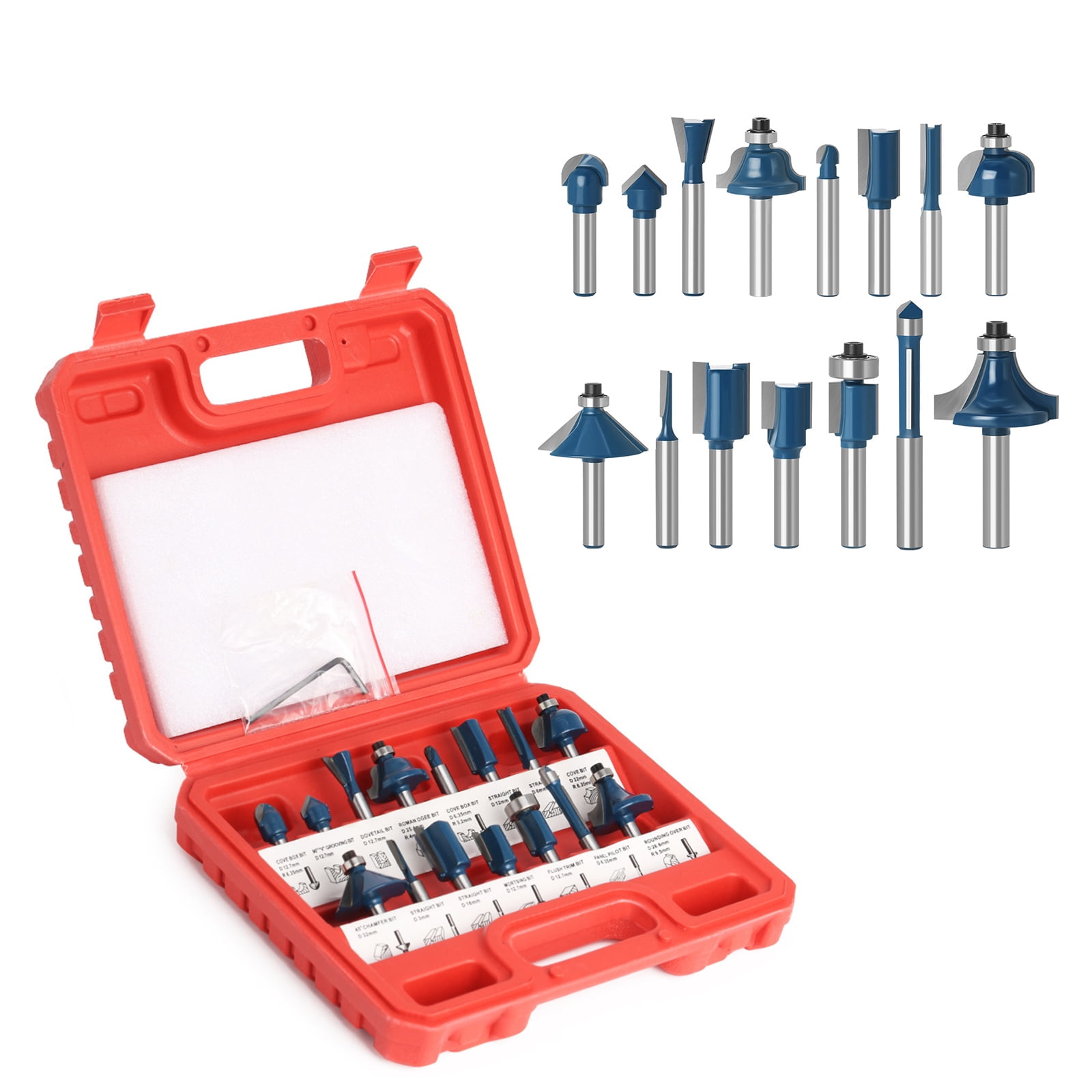 Digital File Router Bit Organizer Storage Trays for CNC Routers Home ...