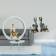 thumbnail image 2 of Elegante Escultura De Resina De Niña Y Elefante, Centro De Mesa Para Dormitorio, Estantería, Casa De Campo, Decoración Moderna Para El Hogar Y La Oficina, Regalo Coleccionable, 2 of 8