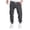 Dark Gray, variant on Men's Multi-Pocket Fleece-Lined Cargo Pants Relaxed Fit for Casual Outdoor Activities Warm Comfortable Workout Joggers Men's Trousers,Red 3XL