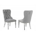 thumbnail image 1 of Chaise d'appoint Julian, ensemble de 2, gris, 1 of 1