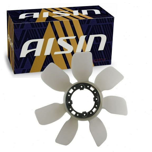AISIN FNT-005 Engine Cooling Fan Blade for 16361-62010 620-534 Belts Clutch Motor Fits select: 1995-2004 TOYOTA TACOMA, 2000-2004 TOYOTA TUNDRA