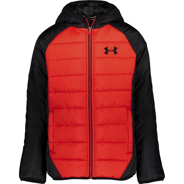 Under armour 2025 jacket red
