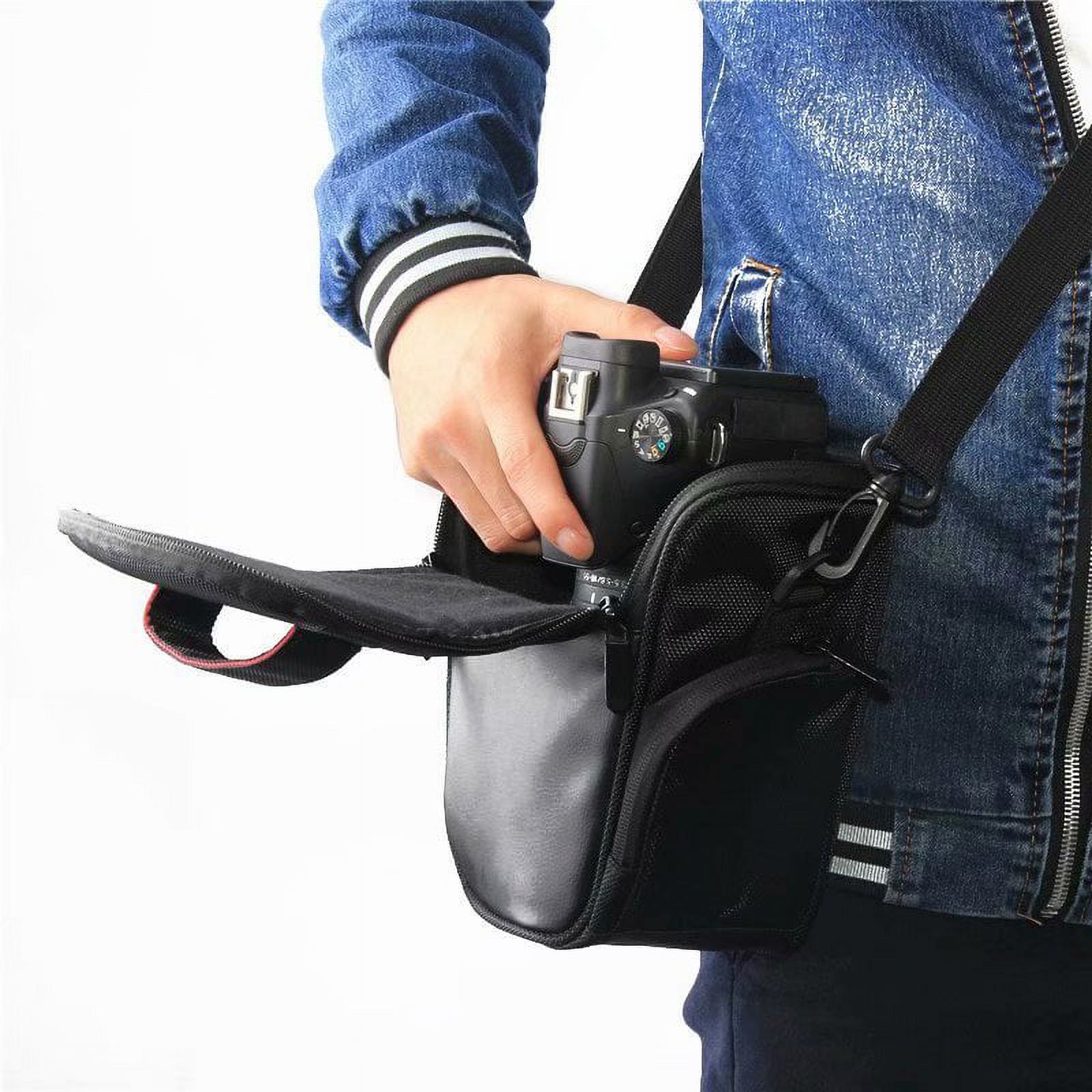 Waterproof Shockproof DSLR SLR Camera Bag Shoulder Case for Canon EOS Nikon - image 4 of 8