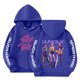 thumbnail image 1 of Pop cazadora para niña T-Shirt | Demo-n Hunters Team Cute Cartoon Design|HUNTR/X Rumi,Mire Zoeyy Kids Long Sleeve Hooded Sweatshirt,Saja Boys, Huntrix Tshirt, Gift for Fans, 1 of 4