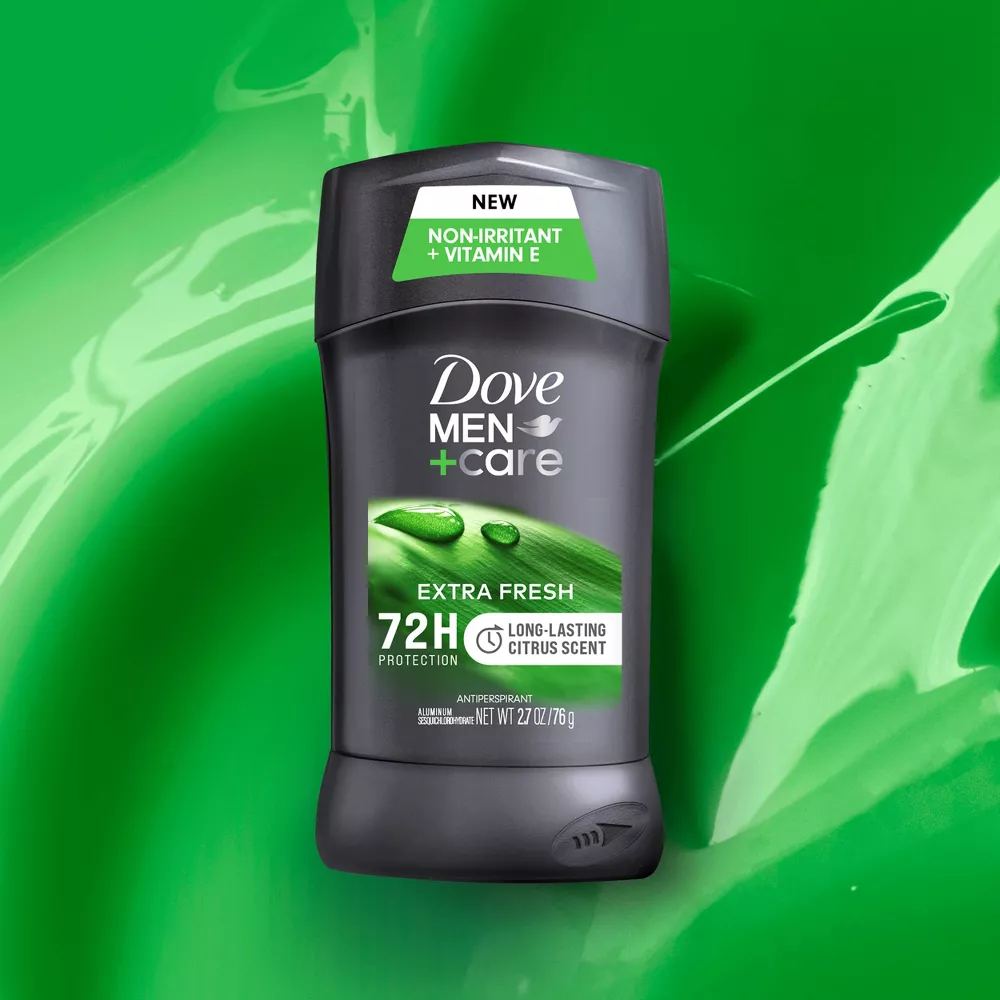 Dove Men + Care Men+Care Antiperspirant Deodorant Stick Extra Fresh 2.7 oz Pack 2