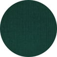 thumbnail image 1 of Ahgly Company Indoor Round Abstract Turquoise Blue Contemporary Area Rugs, 3' Round, 1 of 4