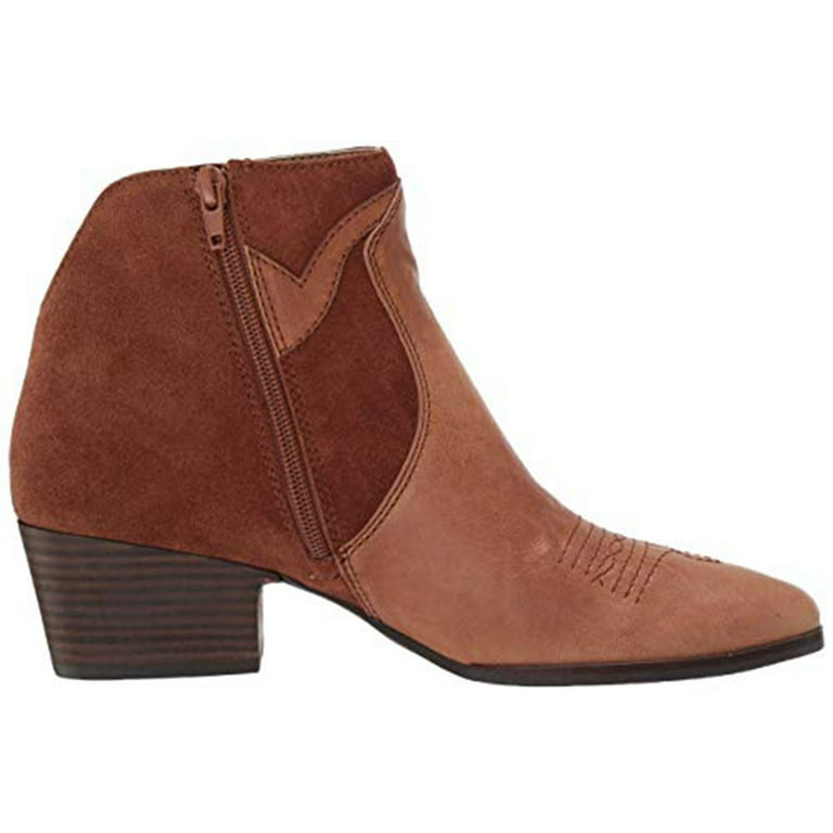 Lucky Brand Women s Lk idellina Leather Tahini Bootie Walmart