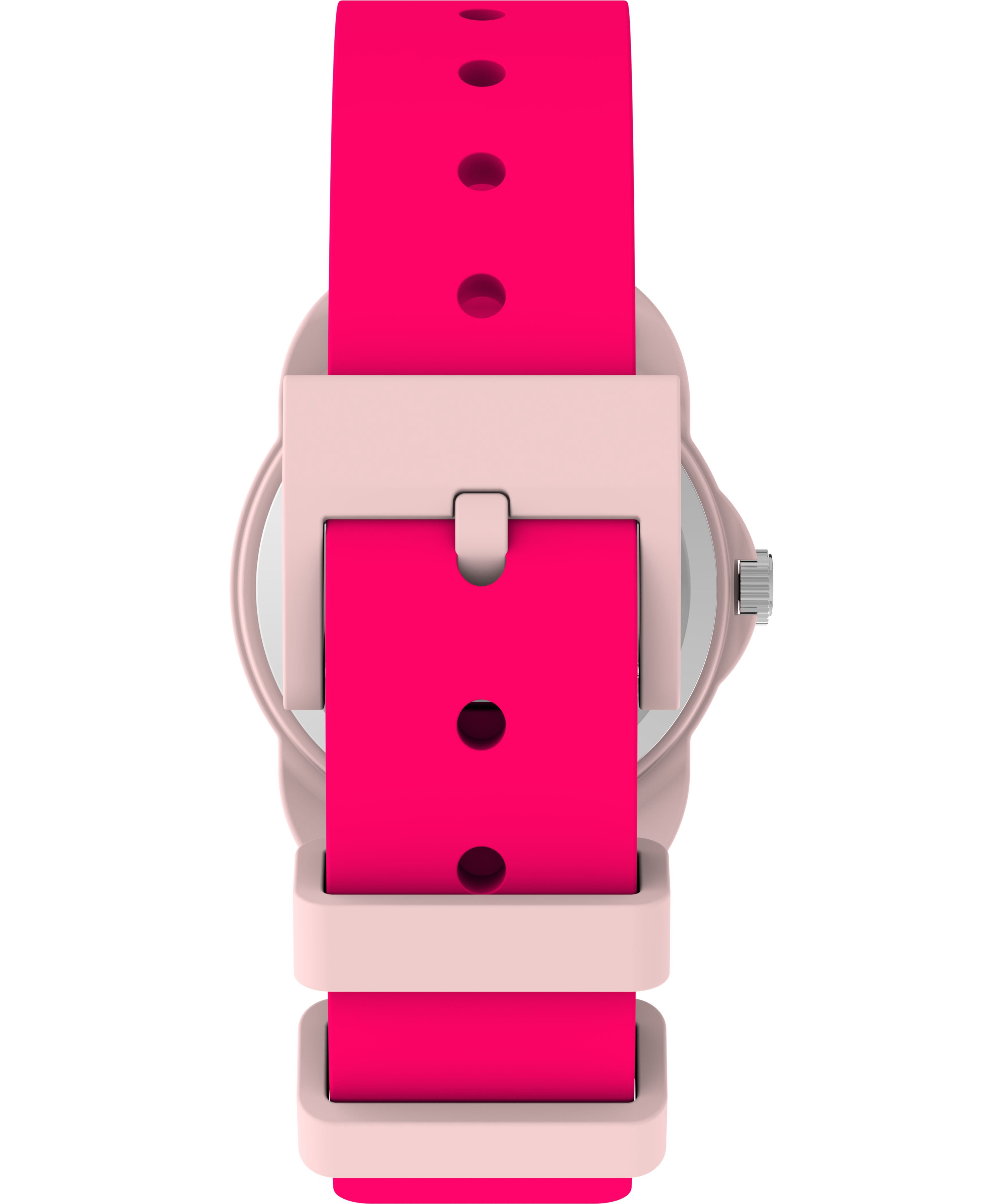 Timex Kids Analog 30mm Watch - Pink Strap White Dial Pink Case
