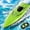 Green, variant on 2.4G High Speed RC Boat with Dual Motors and Dual Propellers, Remote Control Boat for Pools and Lakes, Auto Correction Rudder, Sturdy Collision Hull, Waterproof Outdoor Water Toy