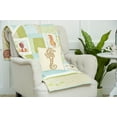 thumbnail image 2 of Seahorse Rice Stitch Accent Throw Pillow 18" x 18", 2 of 4