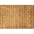 thumbnail image 1 of Ahgly Company Indoor Rectangle Abstract Brown Modern Area Rugs, 6' x 9', 1 of 4