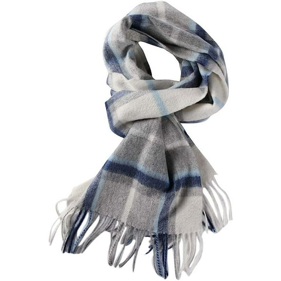WAMSOFT Wool Plaid Winter Scarf ,Fashion Tartan Scarf for Men Women Scarves