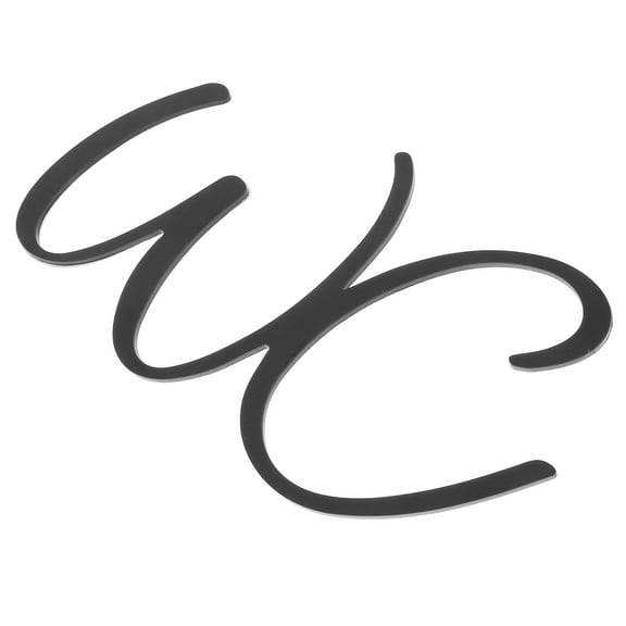 Restrooms Sign Bathroom Signs for Business Woman Men and Women Black