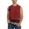 thumbnail image 1 of Balery Minimalist Romantic Dinner Camisetas sin mangas para hombre, absorbe la humedad y protege contra el mal olor.-3X-Large, 1 of 7
