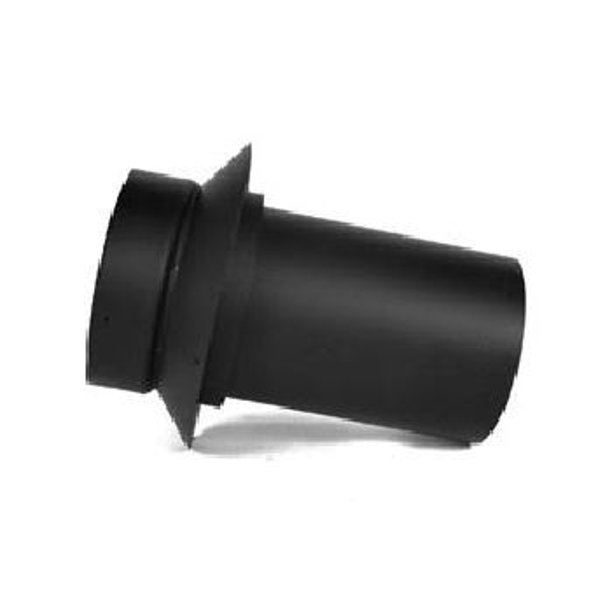 6'' Model DSP DoubleWall Black Stove Pipe Masonry Adapter Walmart