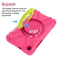 thumbnail image 6 of Case Compatible with Samsung Galaxy Tab A 8.0 2019 Without S Pen (T290/T295/T297), Shockproof Protective Cover with 360 degrees Rotatable Stand For Galaxy Tab A 8.0 (2019) T290 / T295,Rose Green, 6 of 8