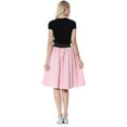 thumbnail image 5 of Jupe Caniche Rétro Taille Haute Plissée pour Femmes des Années 50, 5 of 5