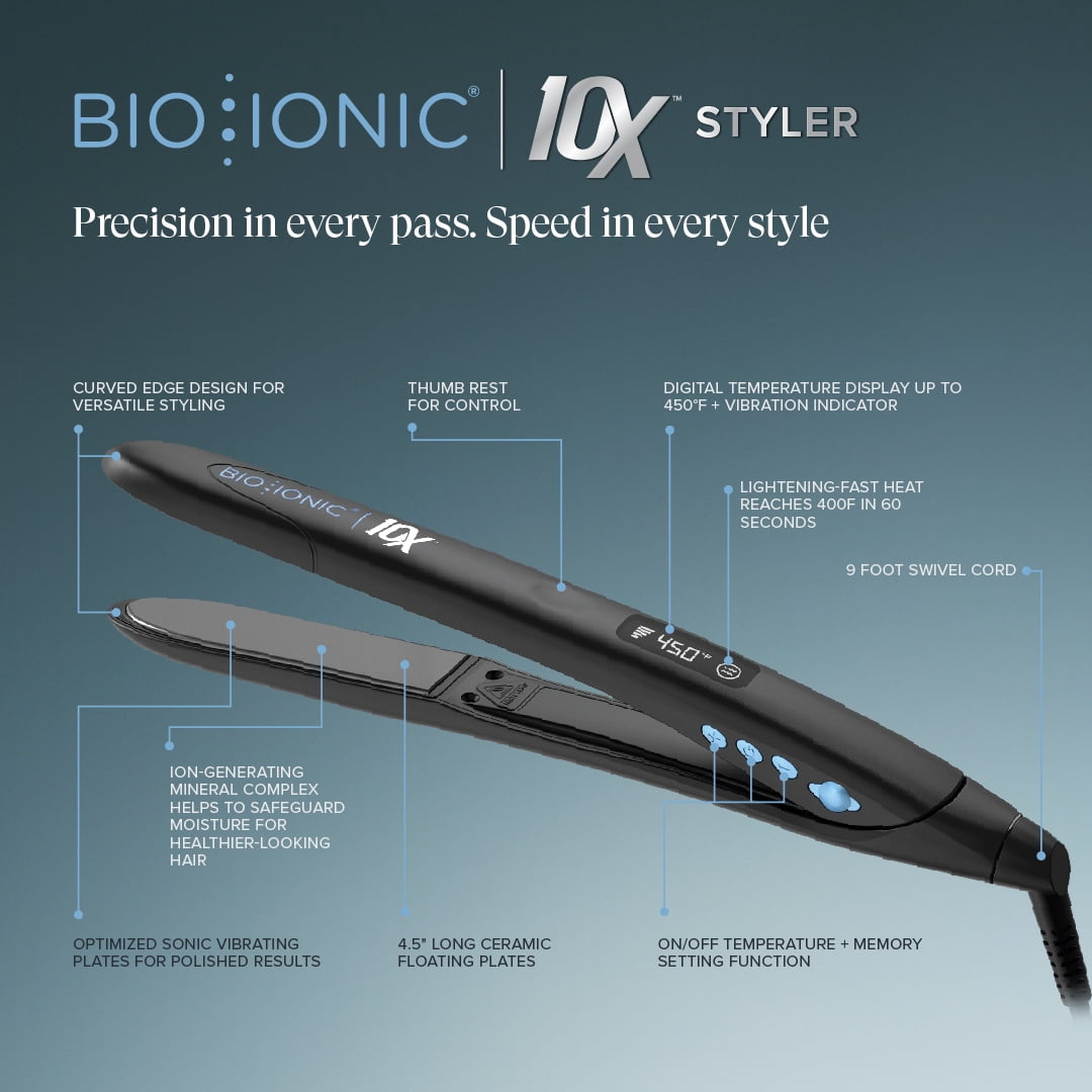 Bio Ionic 10X Pro Styling Iron 1