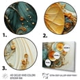 thumbnail image 3 of Designart "Organic VORTEX" Abstract Spirals Floater Framed Canvas Wall Art, 3 of 7